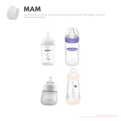 3.0 Portable Bottle Warmer Adapter Set (Warmer + Four Adapters)