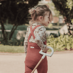 The Knit Overall - Rosewood