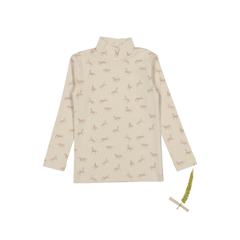 The Printed Tutleneck - Horse