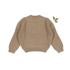 The Chunky Knit Sweater - Espresso
