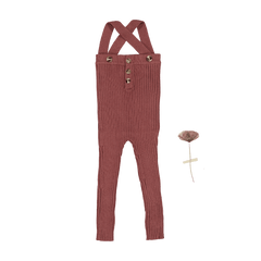 The Knit Overall - Rosewood
