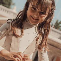 The Corduroy Romper - Beige