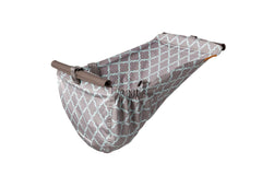 Baby Shopping Cart Hammock | Gray/Aqua