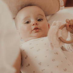 The Printed Bonnet - Berry Blue