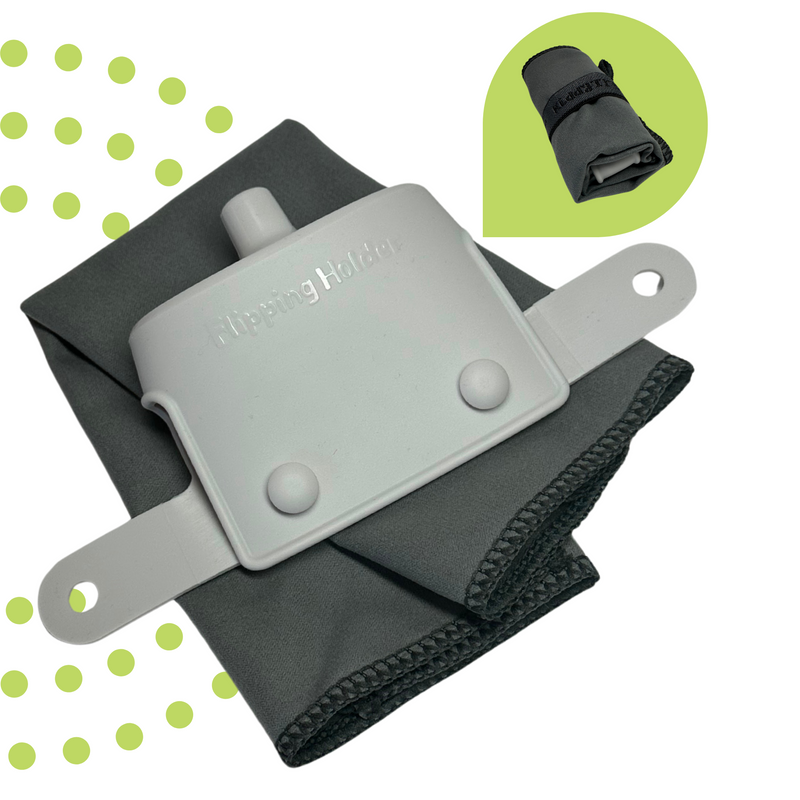 Spill-Proof Sip Top for Classic Flipping Holder