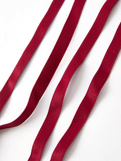 Cherry Bow Ribbon 4.5 Inch Hairpin