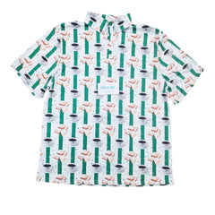 Beignet Stripe Polo Adult Shirt