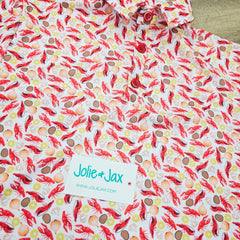 Crawfish Boil Adult Polo Shirt