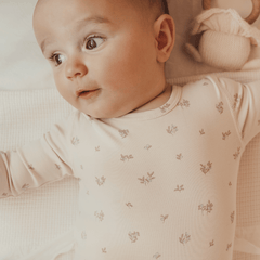 The Printed Pixie Bonnet - Berry Blue