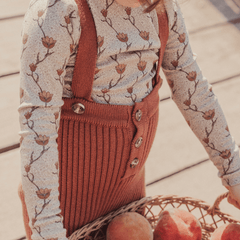 The Knit Overall - Rosewood