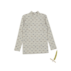 The Printed Tutleneck - Vintage Car