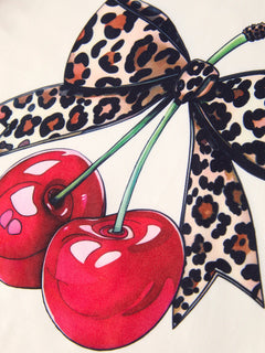 Cherry Leopard Girls Set