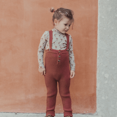 The Knit Overall - Rosewood