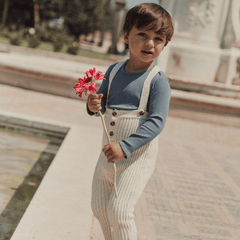 The Knit Overall - Confetti