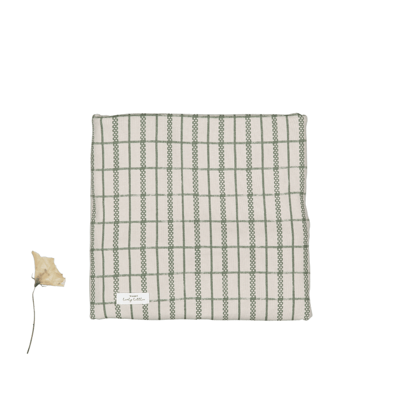 The Printed Blanket - Sage Check