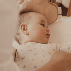 The Printed Bonnet - Berry Blue