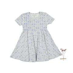 The Printed Short Sleeve Dress - Starfish