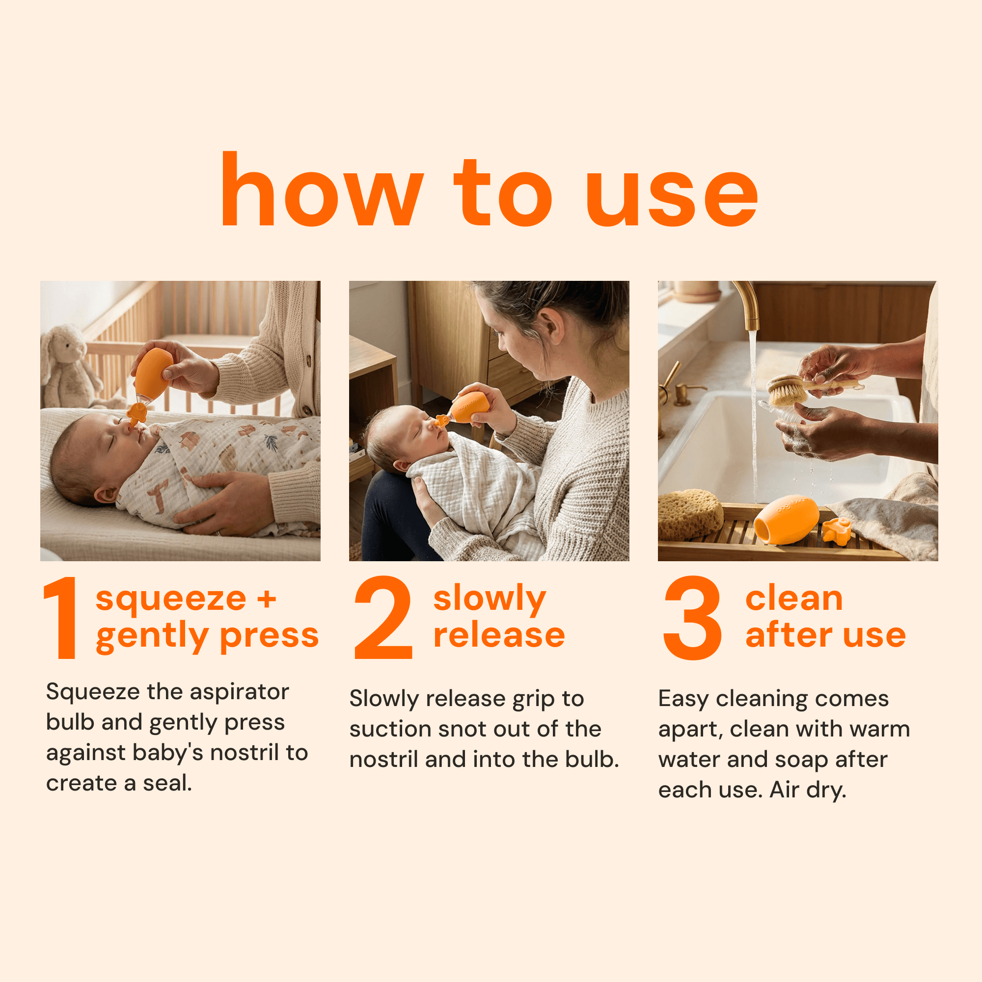 oogiebear baby nasal aspirator