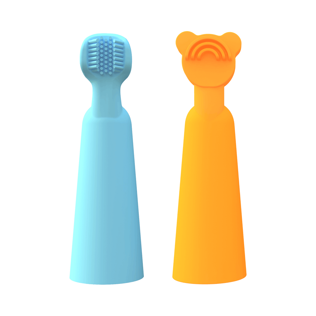 oogiebear baby finger brush & tongue scraper