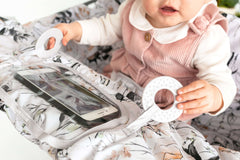 Baby Shopping Cart Cover | Coming Up Roses Beautiful Floral Print