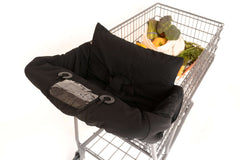 Baby Shopping Cart Cover | Black Fabric