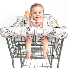 Baby Shopping Cart Cover | Coming Up Roses Beautiful Floral Print