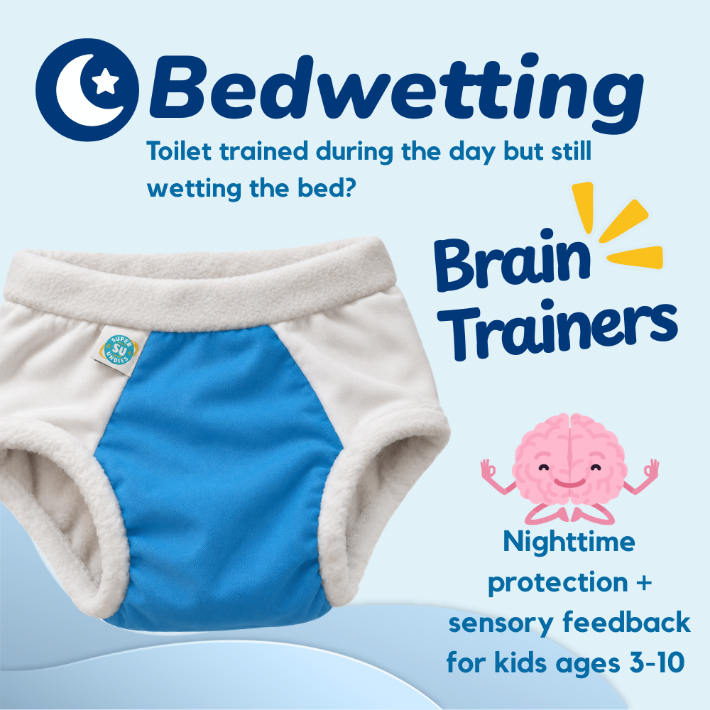 Brain Trainers: Reusable Cloth Bedwetting Pants for Nighttime Training