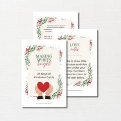 25 Days of Kindness Cards