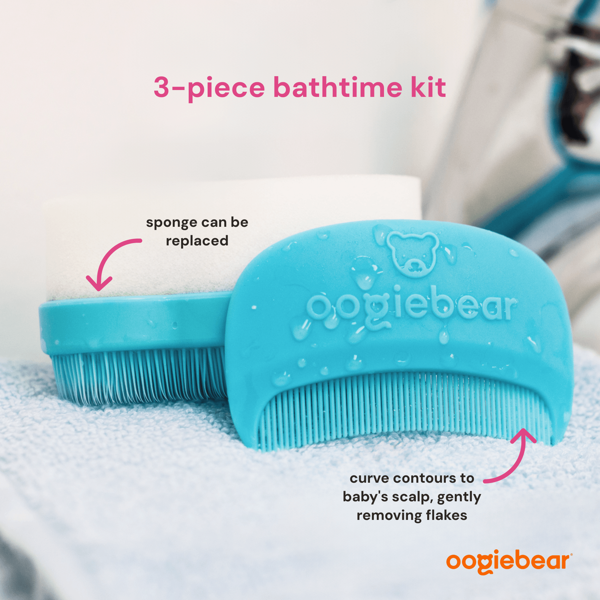 oogiebear baby cradle cap kit