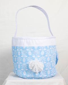 Easter Basket in Blue Bunny
