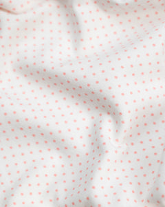 Pink Polka Dot Knit Dress- FINAL SALE