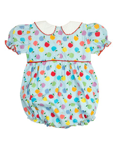 Apple Toss Bishop Sleeve Bubble- FINAL SALE