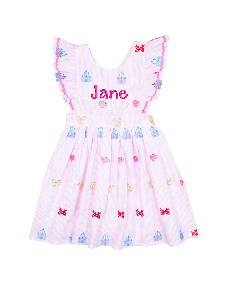 Park Fun Embroidered Penny Dress