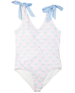 Hydrangea Charm Ladies One Piece- FINAL SALE