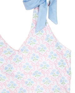 Hydrangea Charm Ladies One Piece- FINAL SALE