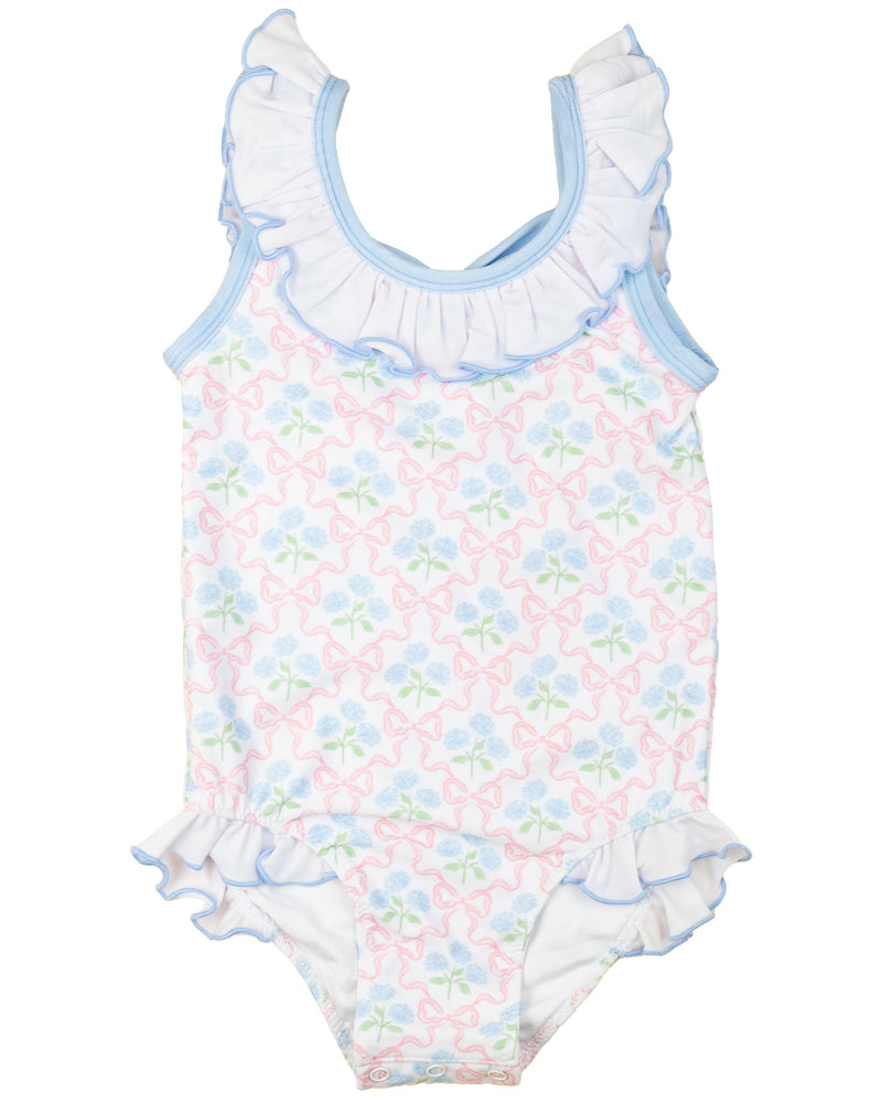 Hydrangea Charm One Piece- FINAL SALE