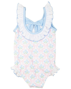 Hydrangea Charm One Piece- FINAL SALE