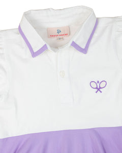 Purple and White Knit Tennis Dress- FINAL SALE