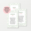 30 Days of Kindness Cards