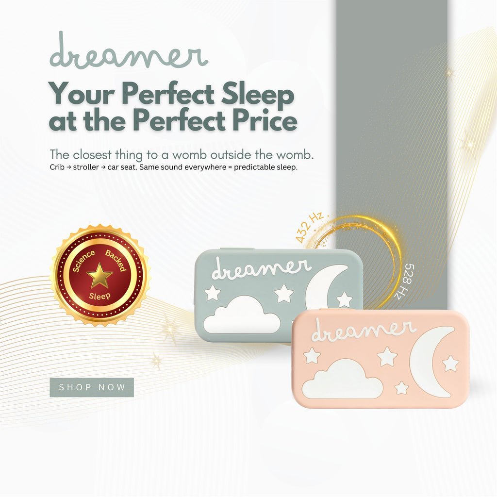 Dreamer Baby Sound Machine with 432Hz & 528Hz
