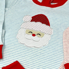 Sleepy Bees Blue Stripe Pajamas