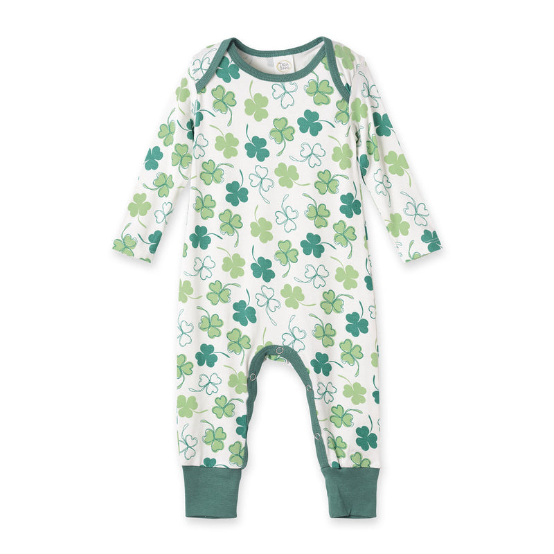Shamrock Bamboo Baby Romper – Soft & Eco-Friendly