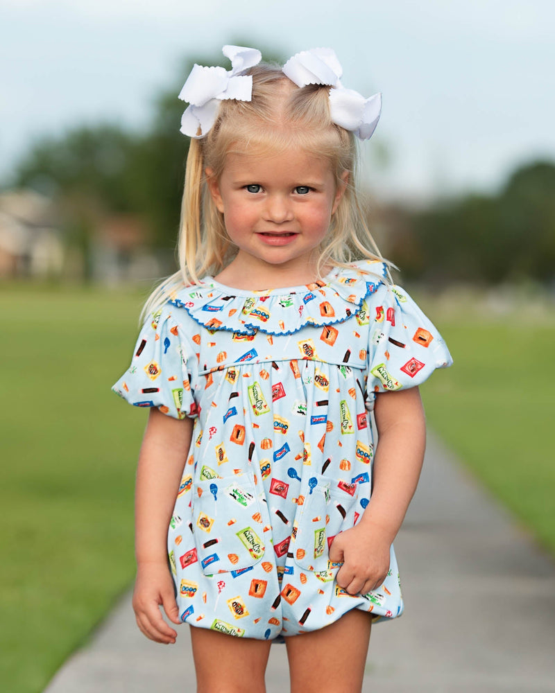 Candy Favorite Halloween Girl Knit Bubble- FINAL SALE