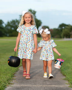 Candy Favorite Halloween Knit Dress- FINAL SALE