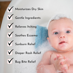 Baby Oatmeal Bath Treatment