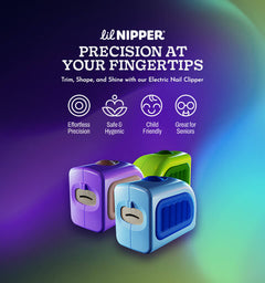 Adult Electric Nail Clipper - Teens, Adults, Seniors (Ages 13+) - Lil Nipper