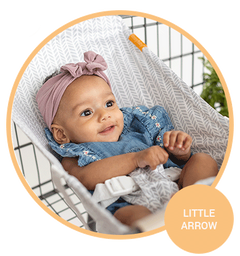 Baby Shopping Cart Hammock | Little Arrow Design