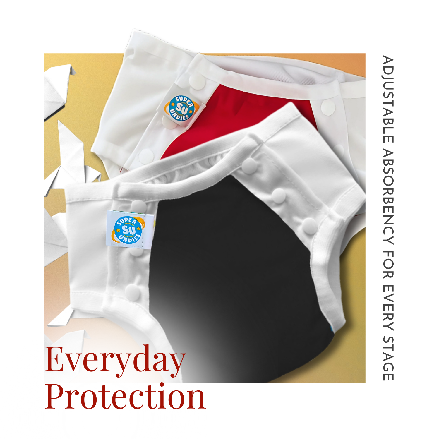 3-in-1 Waterproof Diaper, Trainer & Swim Gear for Special Needs