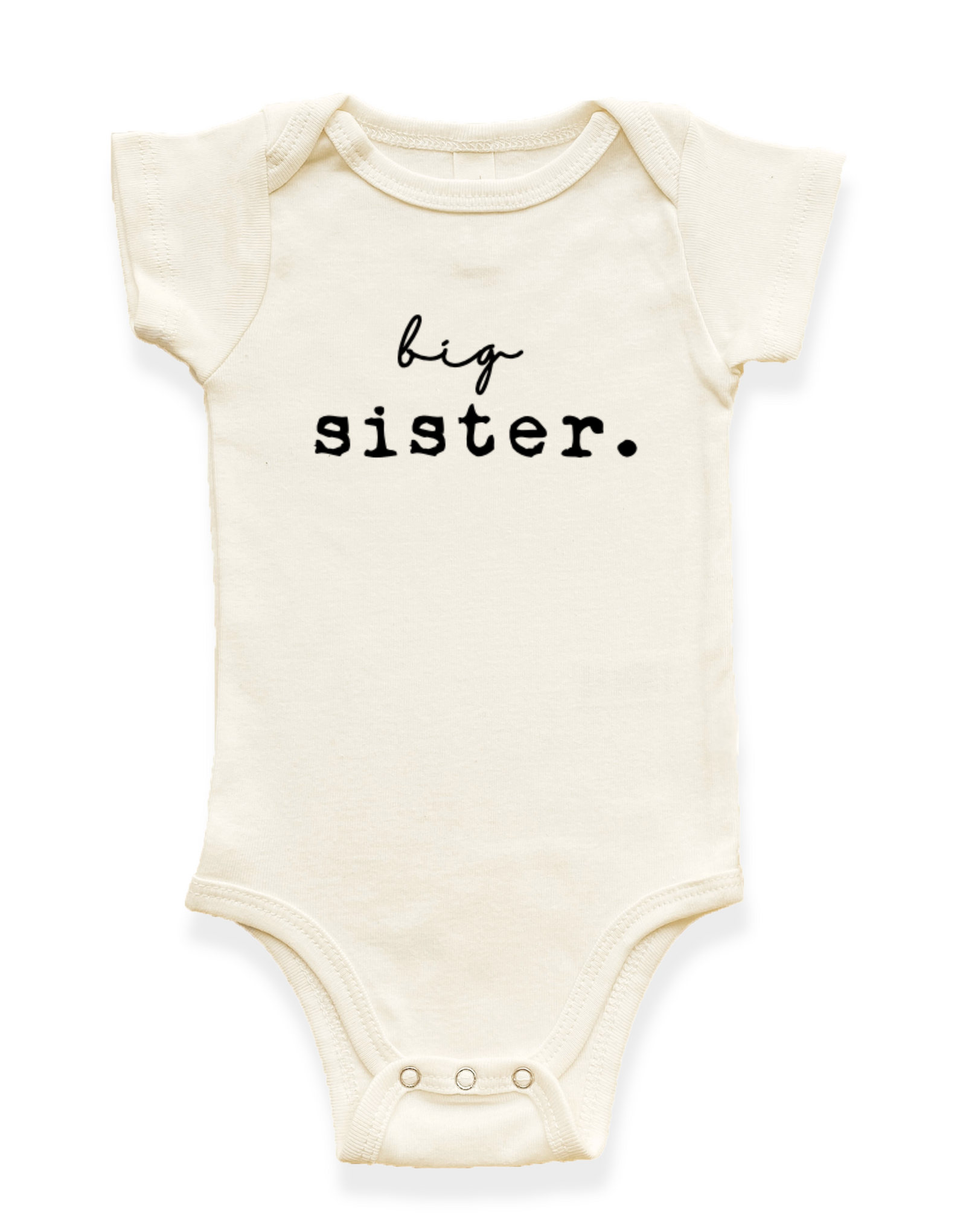 Big Sister Organic Baby Bodysuit