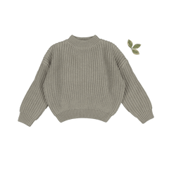 The Chunky Knit Sweater - Sage